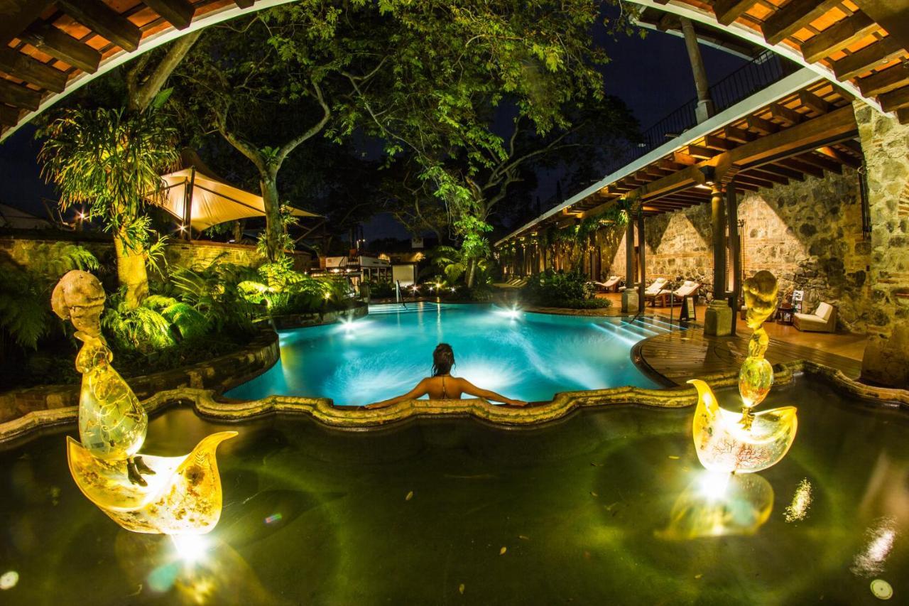 Hotel Museo Spa Casa Santo Domingo Antigua Buitenkant foto The resort's swimming pool
