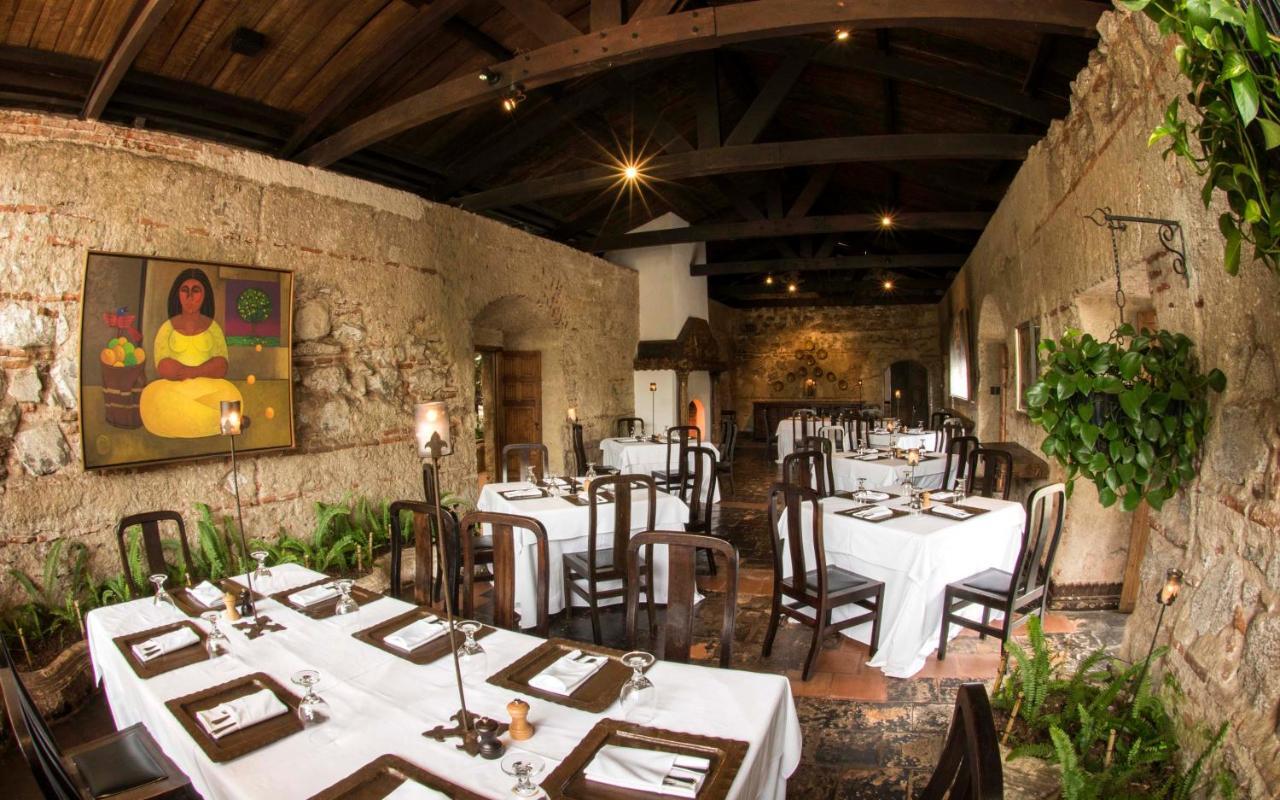 Hotel Museo Spa Casa Santo Domingo Antigua Buitenkant foto Interior of the restaurant
